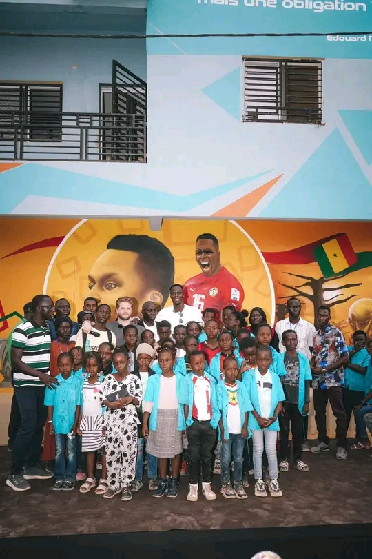 Édouard Mendy Supports School With Tablets, Computers In Senegal