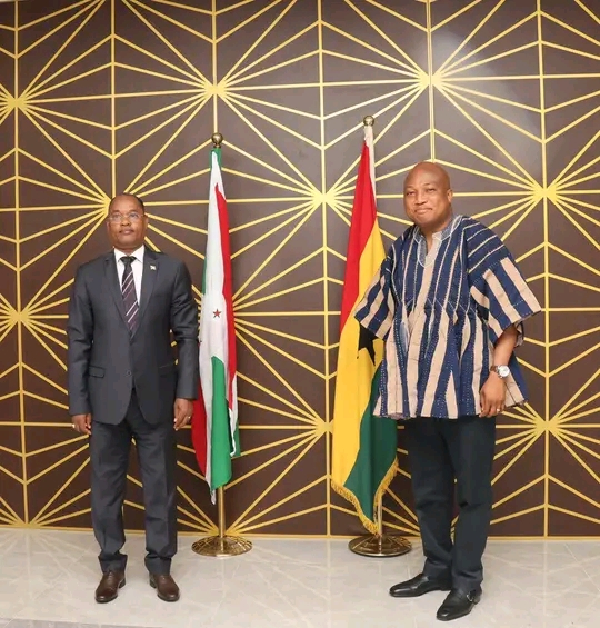 Foreign Affairs Minister Receives Open Letter From Burundi Ambassador-Designate To Ghana