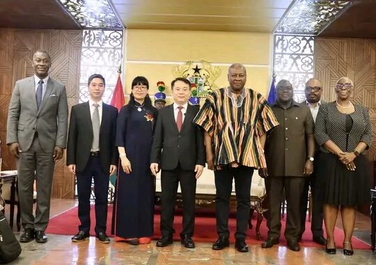 President Mahama Receives Letters of Credence From Five Envoys