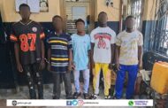 Five Suspects Arrested For Robbery At Dompim