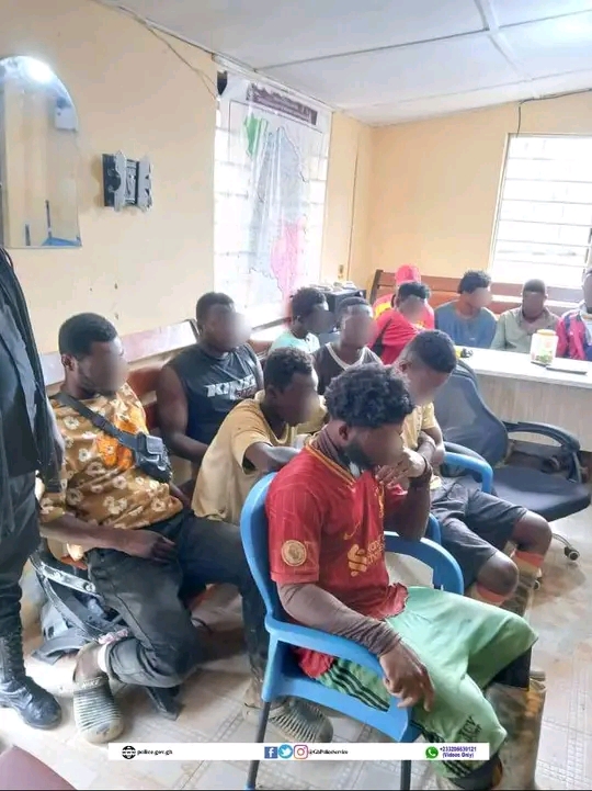 17 'Galamseyers' Arrested In Western Region