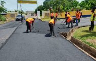 Dr. Omane Boamah Facilitates Construction Of Asphaltic Overlay At Pope John SHS Ahead Of 67th Anniversary