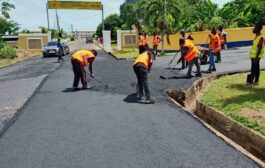 Dr. Omane Boamah Facilitates Construction Of Asphaltic Overlay At Pope John SHS Ahead Of 67th Anniversary