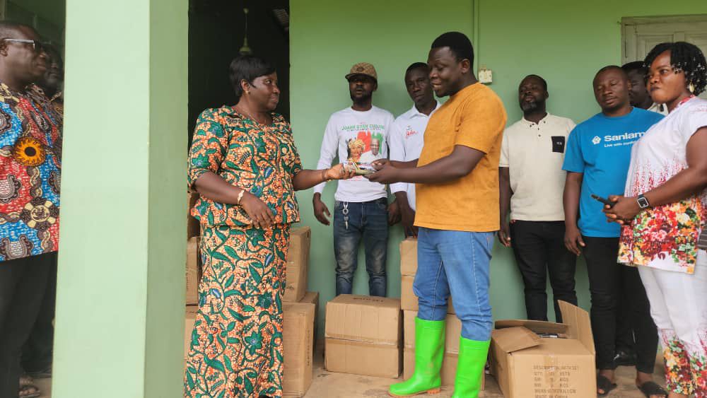 Amenfi Central MP Joana Gyan Cudjoe Wishes BECE Candidates Success In Their Examination