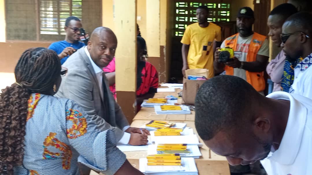 Asuogyaman MP Feeds BECE Candidates As GES Targets 68% Pass Rate