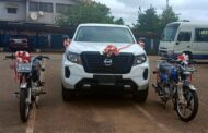 Sunyani West MP Donates To Bono Regional Police Command To Curb Robbery Attacks