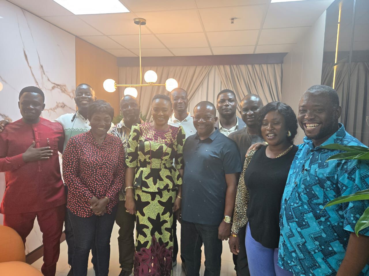 Western Region MMDCEs Pay Courtesy Call On Amenfi Central MP Joana Gyan Cudjoe