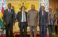 President Mahama Receives Letters of Credence From Five Envoys