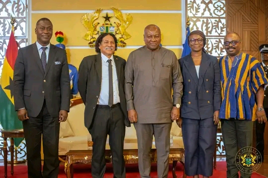 President Mahama Receives Letters of Credence From Five Envoys