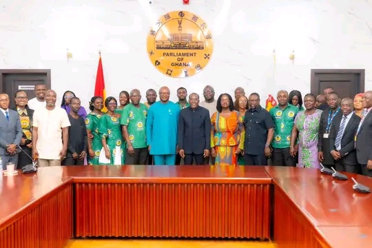 Vice-Chancellor and Management Of UESD Calls On Speaker Of Parliament