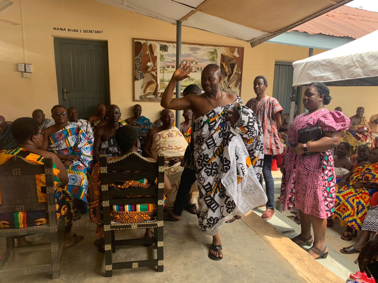 E/R: New Juaben North MCE Celebrates Akwasidae With Traditional Chiefs