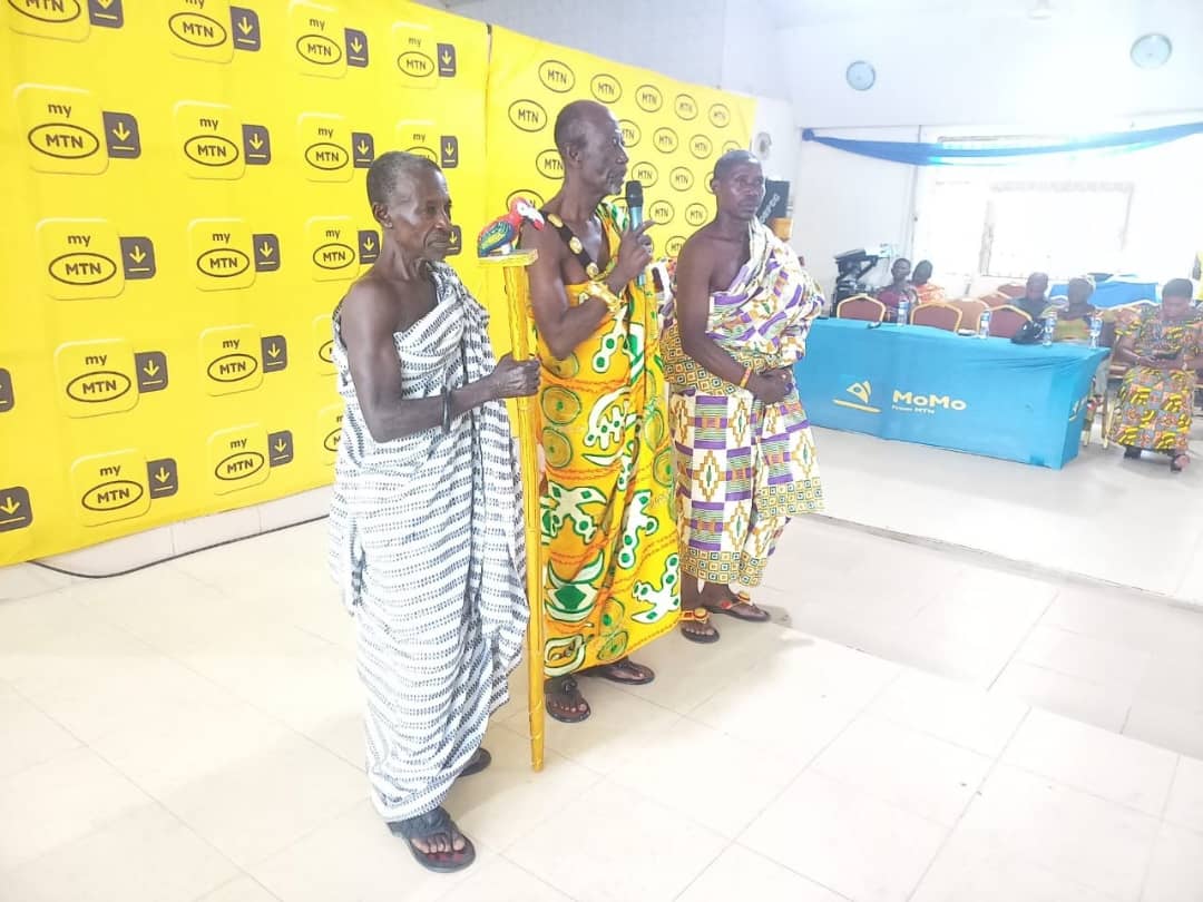 Donkorkrom Chief Applauds MTN Ghana For Bridging Digital Access Gap