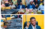 W/R: Ten Chinese Nationals Arrested For Smuggling Gold; GHC1.3 Million Cash And Guns Retrieved