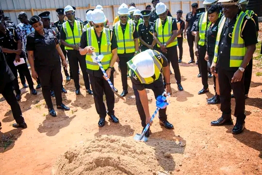 IGP Cut Sod For A New Police Hospital Ward Complex