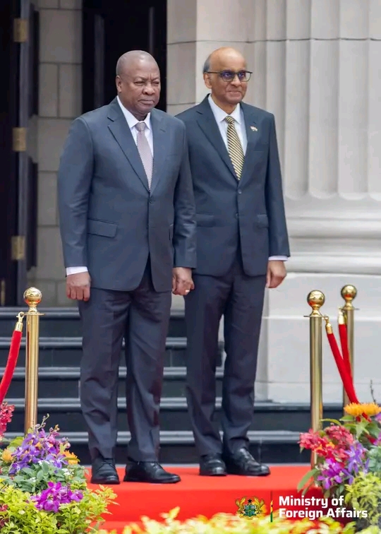 President Mahama Secures US$1Billion Worth Of Investment Deals From Singapore