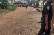 Illegal Miners Clash With Police For Impounding Tanker Dispensing Fuel In Residential Area