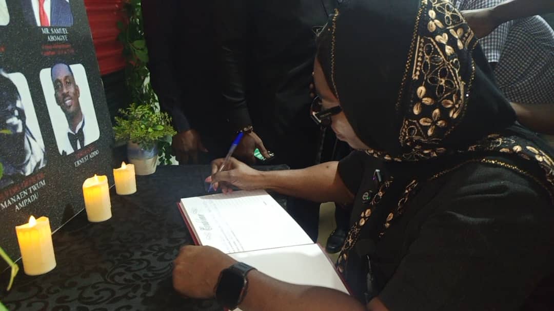 Eastern Regional NDC Opens Book Of Condolence For Late Defence Minister Dr. Omane Boamah