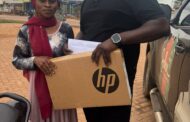 Salaga-South MP Supports Medical Student With Laptop, Cash Donation