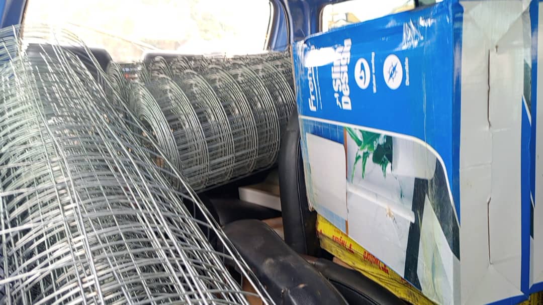 Suspected Stolen Building Materials From Koforidua- GHANASS Intercepted