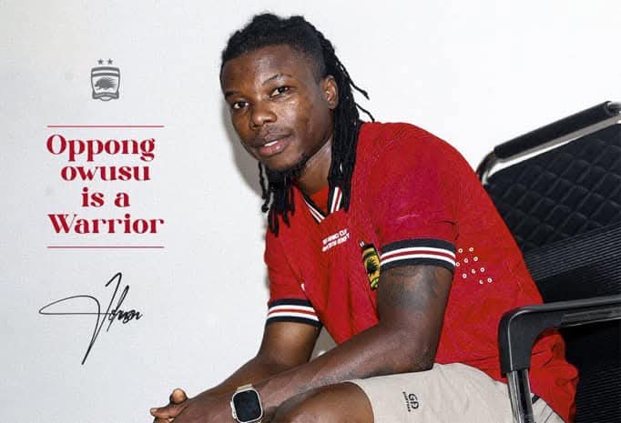 Asante Kotoko Part Ways With Winger Johnson Oppong Owusu After Just Two-Months