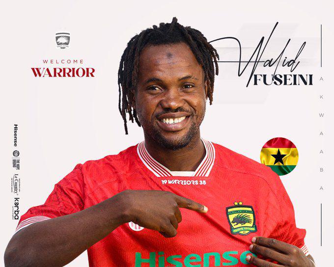 Asante Kotoko Confirm Signing Of Midfielder Walid Neymar Fuseini