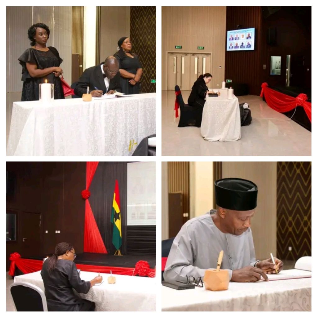 Members Of The Diplomatic Corps Condole With Ghana
