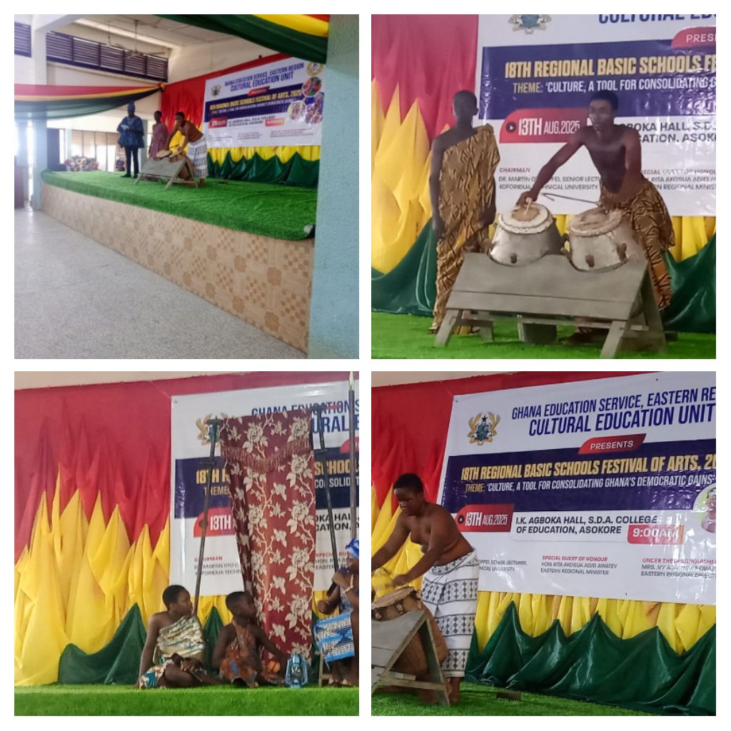 Koforidua Zone Wins 2025 GES Basic Schools Festival Of Arts In Eastern Region