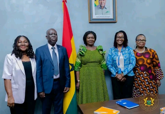 Vice President Meets UNFPA Ghana Delegation On Important Matters