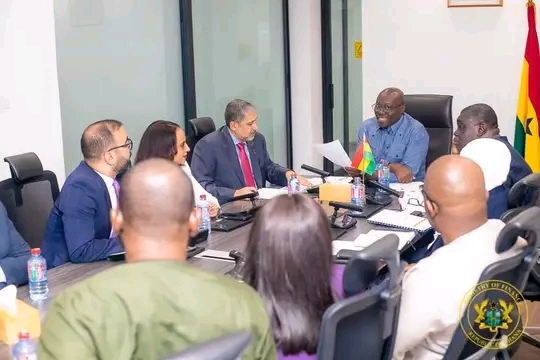 Arab Bank For Economic Development In Africa President Visits Finance Minister