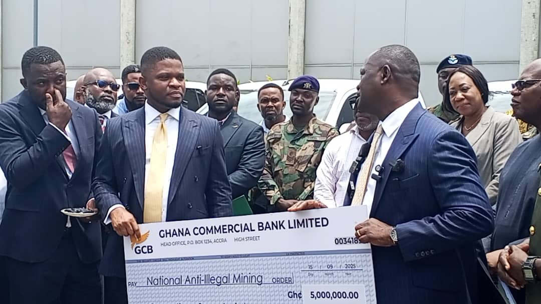 GoldBod Donates Toyota Hilux Pickups To National Anti-Illegal Mining Operations Secretariat