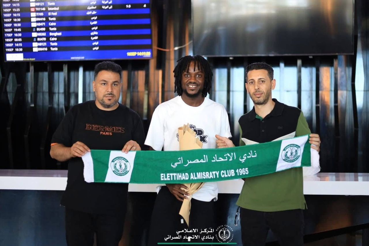 Libyan club El Ettihad Al Misraty completes Signing Of Ghanaian Midfielder Richmond Lamptey