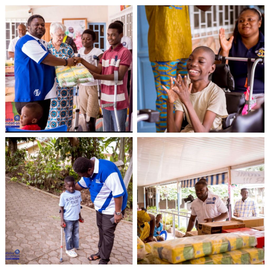 Kabaka Foundation Donates To Children With Disabilities At OTC-Nsawam