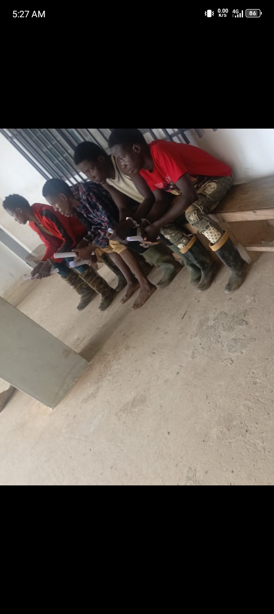 E/R: Forestry Commission Arrests 5 Nigeriens For Galamsey In Atewa Forest