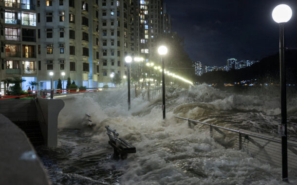 After Killing 17 In Taiwan, Tyhphoon Ragasa Crashes Into Southern China Forcing Almost 2 Million To Exile