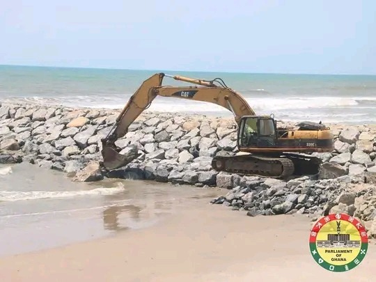 Dansoman Sea Defense Project: Parliamentary Select Committee On Works And Housing Worried Over Slow Progress Of Work