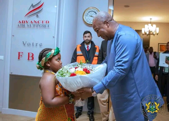 President Mahama In Paris For Paris Peace Forum
