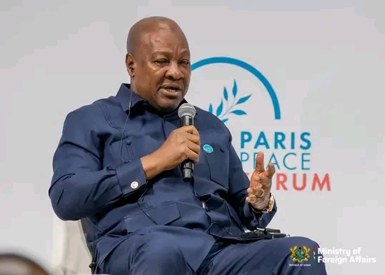France: President Mahama Calls For Global Order At Paris Peace Forum