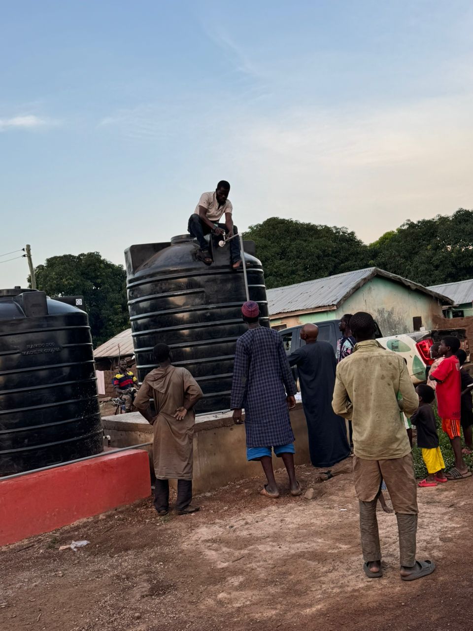 Salaga South MP Donates Polytank To Residents Of Bau