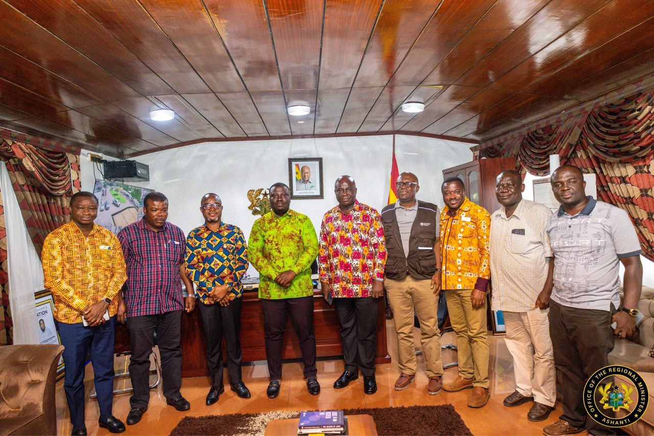 Agric Minister Eric Opoku Pays Working Visit To Ashanti Regional Minister