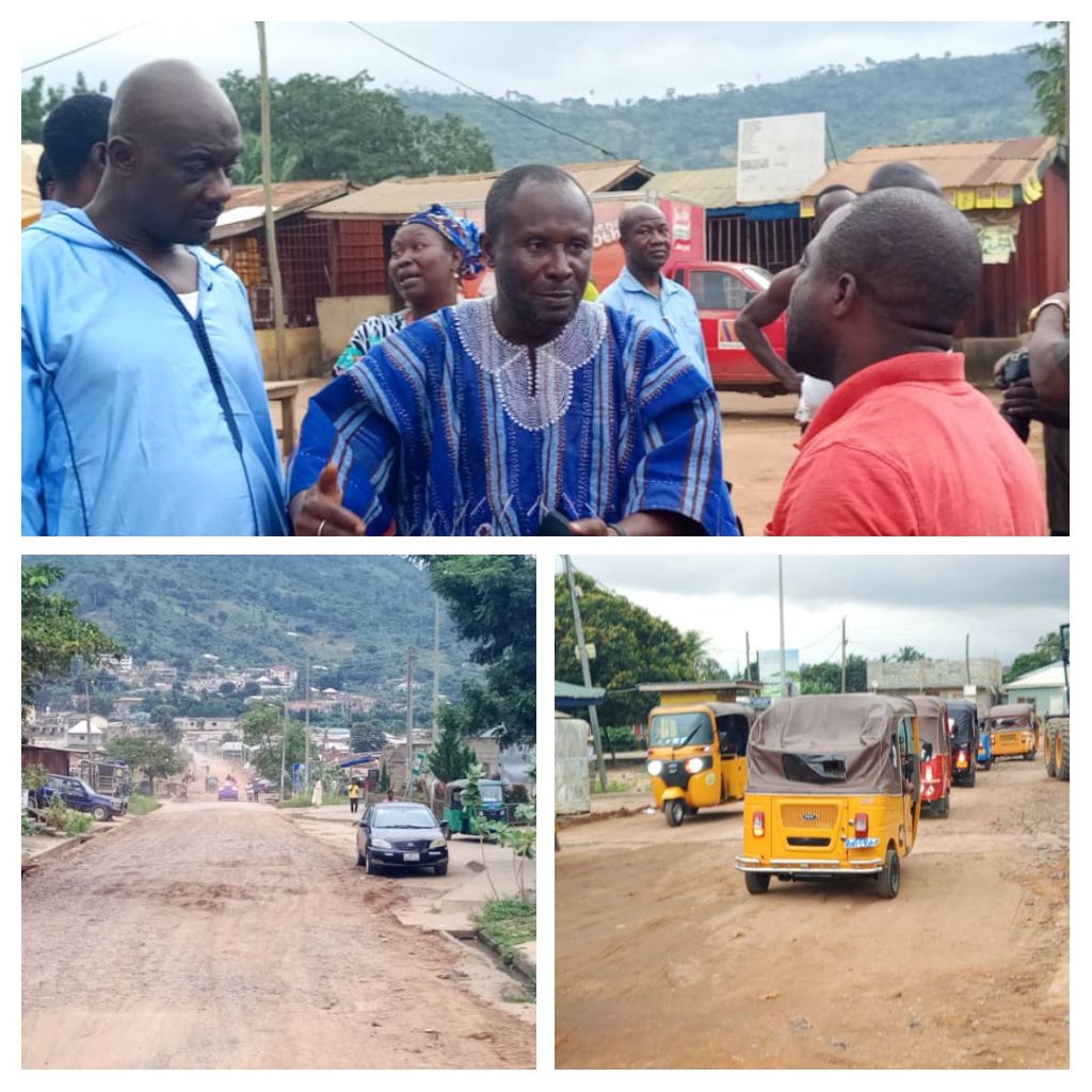 New Juaben South MCE Reshapes Deplorable Koforidua Zongo Roads