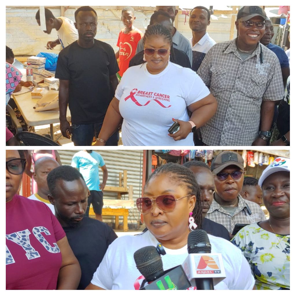 Theresa Lardi Awuni Organizes Free Breast Cancer Screening For Women In Okaikwei North