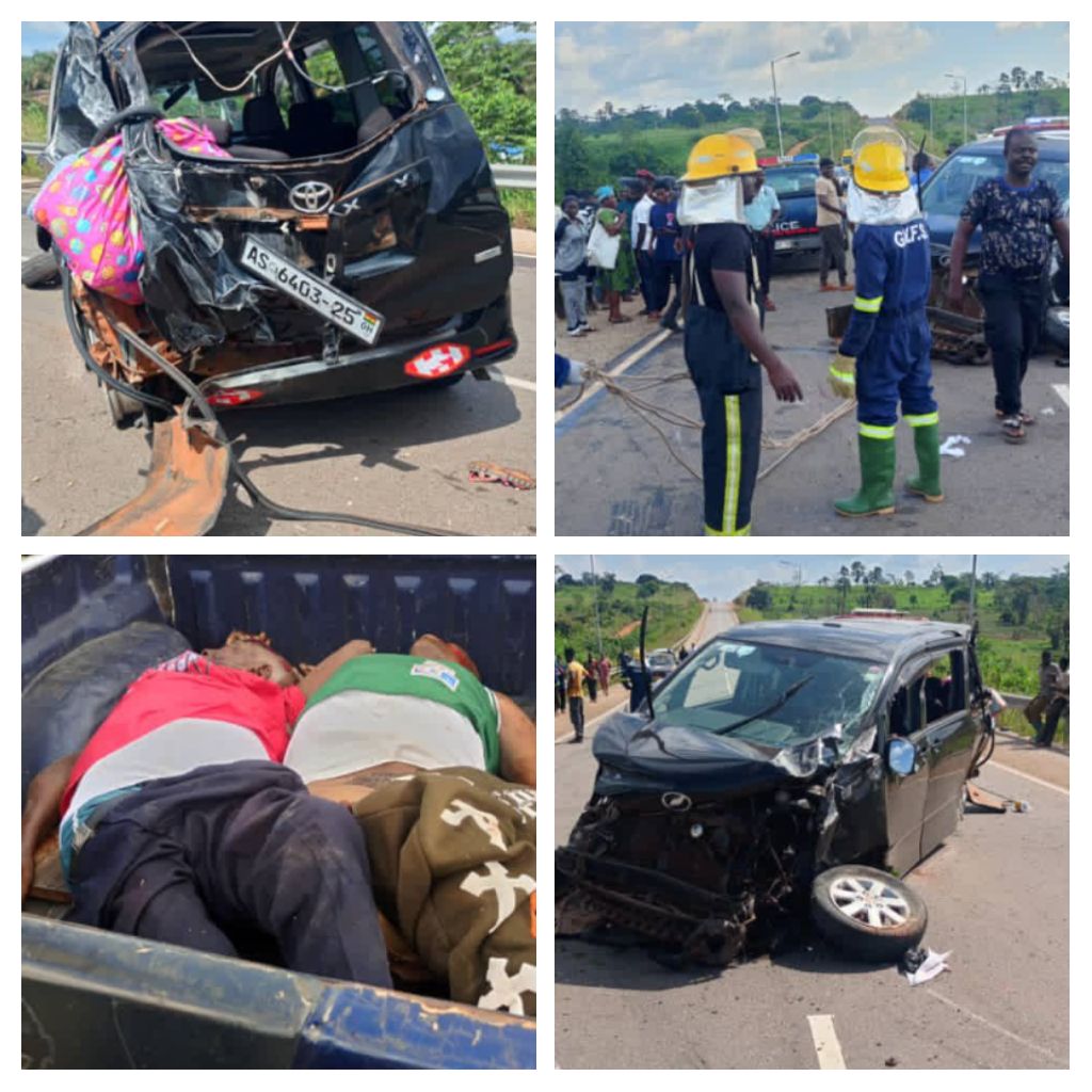 Ahafo Region: Two Die In Kwasu Accident, Six Saved