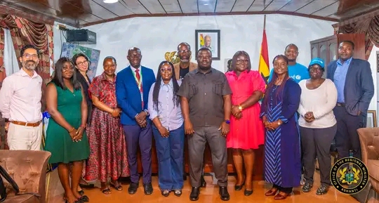 A/R: Regional Minister, UNICEF And Others Meet To Strengthen Child And Maternal Health