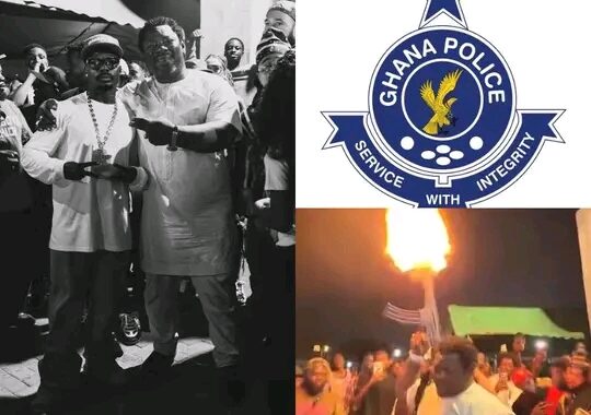 Breaking: Ghana Police Arrest Papa Nii For Publicly Firing A Gun To Welcome Asake