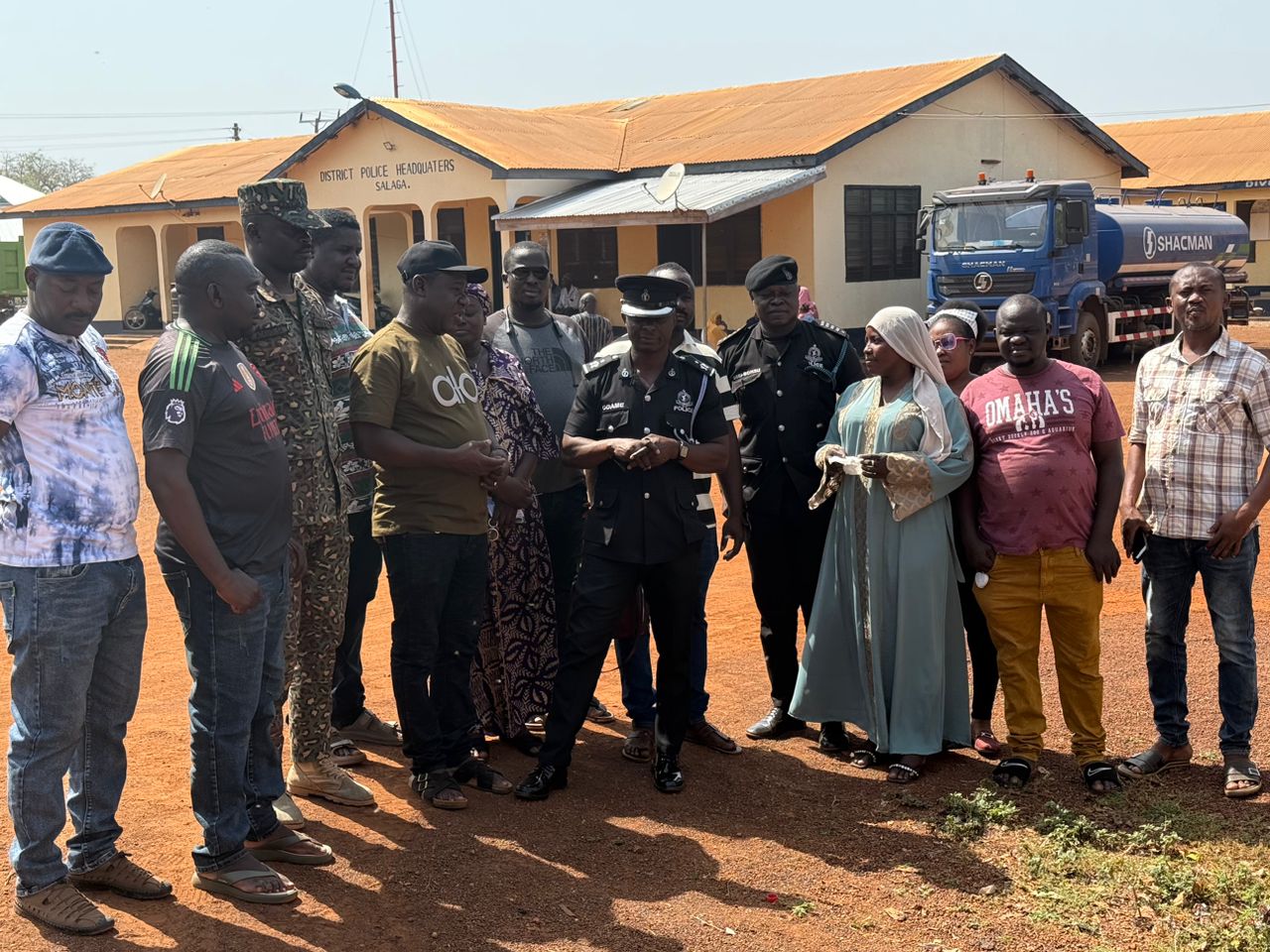 Christmas Festivities: Security Services In Salaga South Receive Cows, Other Items From MP