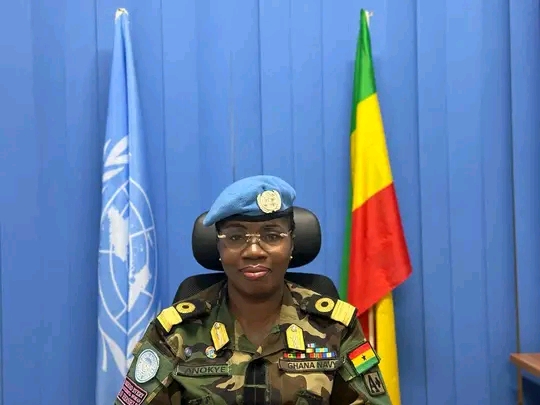 Meet Commodore Faustina Boakyewaa Anokye: Ghana's First Female Naval Officer