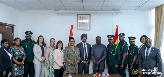 Canada's Deputy Minister Of Immigration Pays Courtesy Call On Foreign Affairs Ministry
