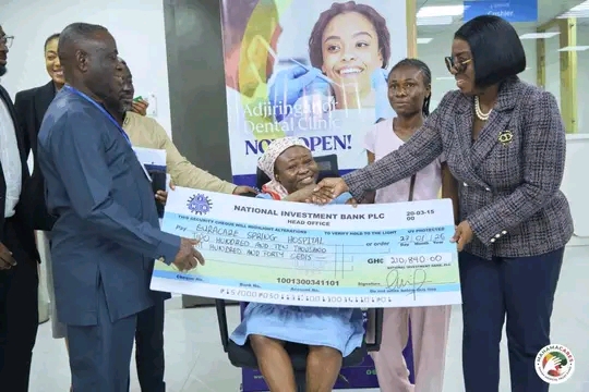 Mahama Cares Settles GH¢210,840 Bill For Midwife Battling Brain Aneurysm