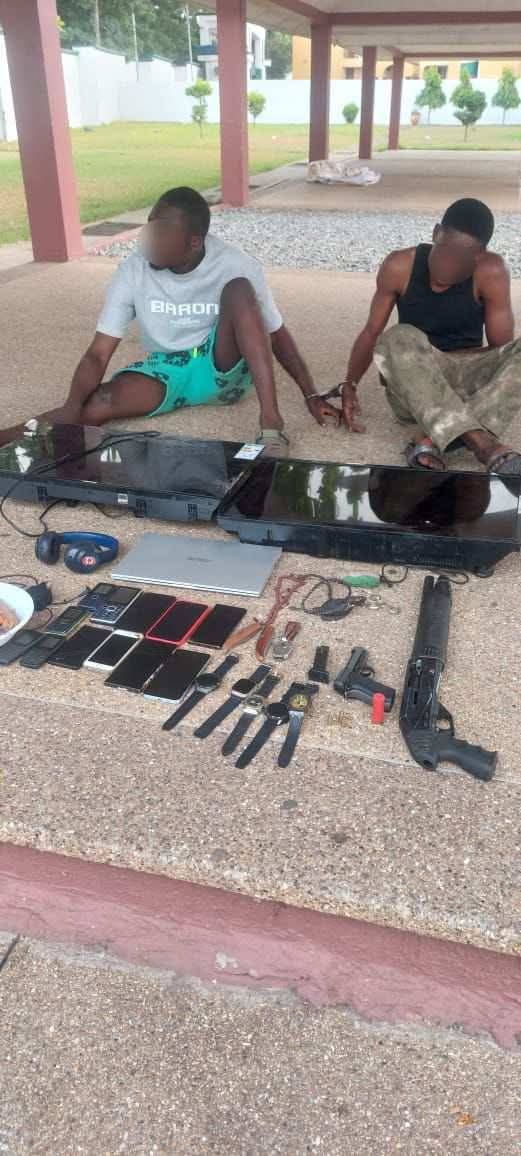 Three Suspects With Firearms Arrested In Afienya