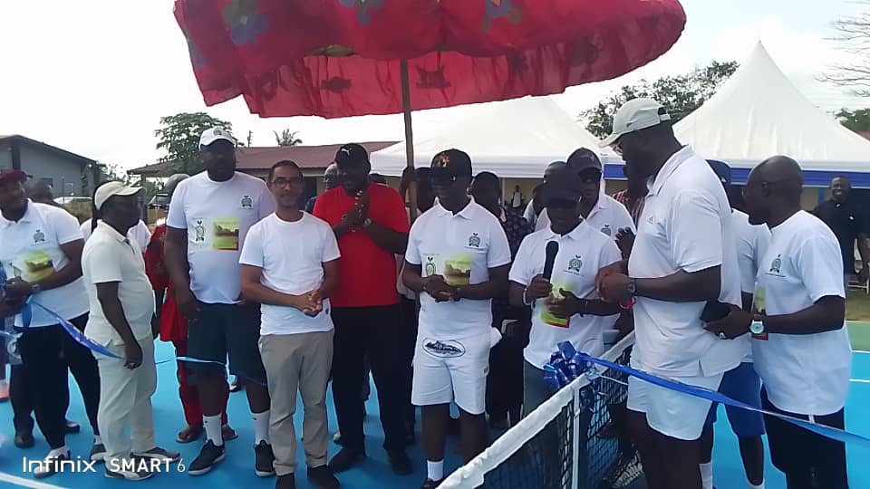 Apirede Commissions Lawn Tennis Court To Promote Sports Development